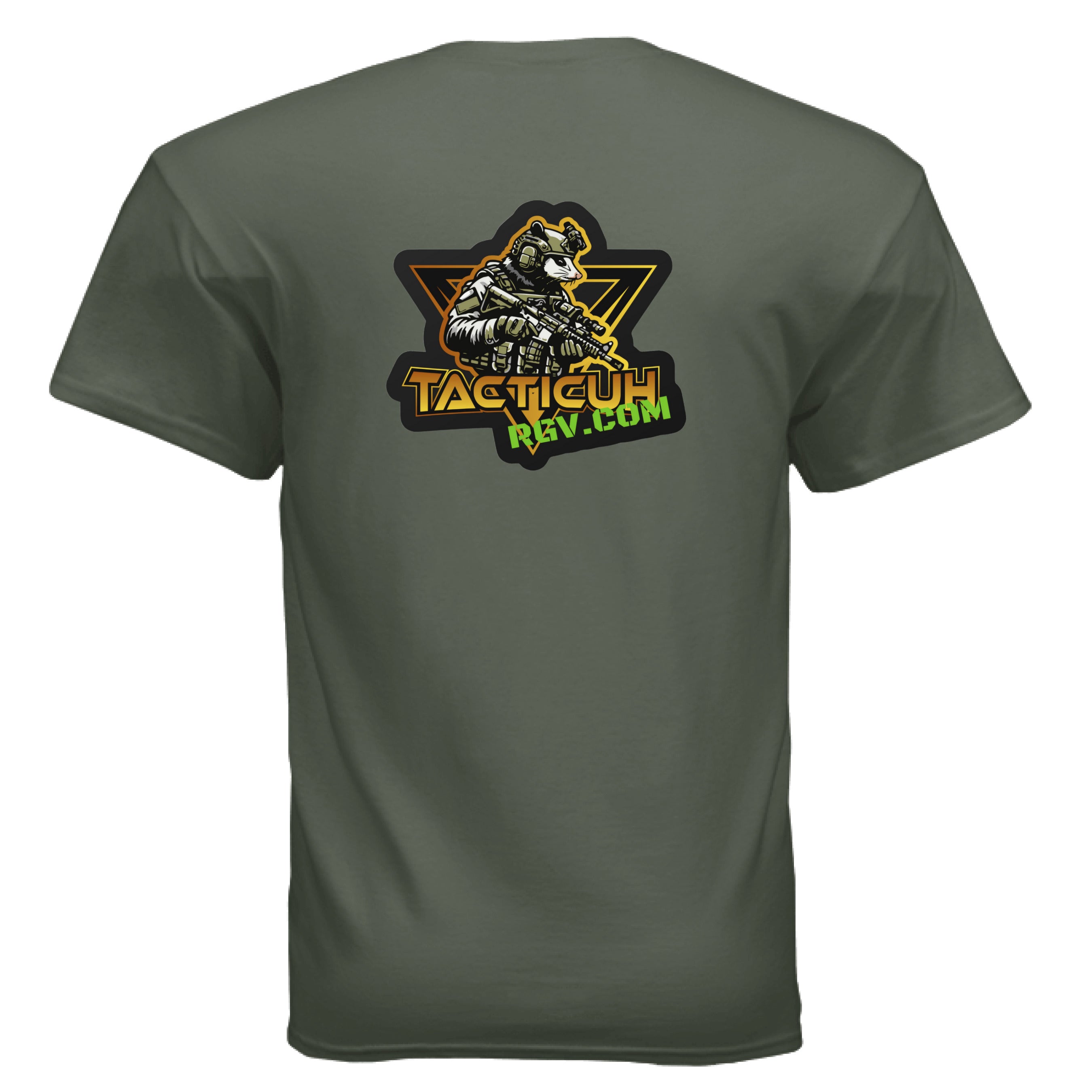 MILITARY GREEN - BACK